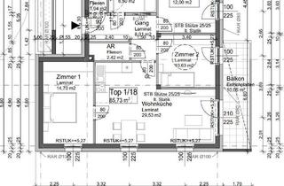 Wohnung mieten in Bürgerstraße 22/18, 4300 Sankt Valentin, St. Valentin | Geförderte Familienwohnung Miete mit Kaufoption | Top 18 | 1.OG mit Balkon