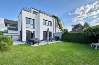 Doppelhaushälfte kaufen in 2333 Leopoldsdorf, Modernes Traumhaus mit großer Dachterrasse und ausgebautem Wohnkeller, Seeblick inklusive!