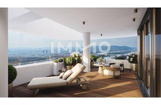 Penthouse kaufen in 1220 Wien, NEU: Das wahrscheinlich schönste Penthouse im höchsten Wohnturm Österreichs - Concierge, Spa, Pool