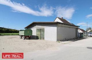 in 4470 Enns, Außenlagerfläche mit Garage im Ennshafen!