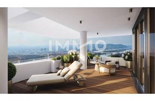 Penthouse kaufen in Wagramer Straße, 1220 Wien, NEU: Das wahrscheinlich schönste Penthouse im höchsten Wohnturm Österreichs - Concierge, Spa, Pool