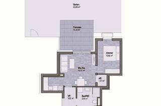 Wohnung kaufen in 8010 Graz, Graz Geidorf Neubauprojekt: Exklusive Eigentumswohnung (41m²) mit Terrasse und Garten in bester Lage! Provisionsfrei