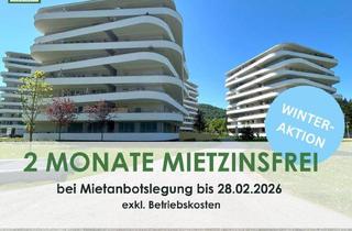Wohnung mieten in Olga-Rudel-Zeynek-Gasse 18, 8054 Graz, AKTION - 2 MONATE MIETZINSFREI - URBANES WOHNEN IN GRÜNER IDYLLE - IHR NEUES ZUHAUSE IN DER GREEN CITY