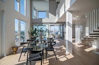 Penthouse kaufen in Donau, 1220 Wien, Luxuriöses Tower-Penthouse inkl. Pool: Wohnen in einer eigenen Liga: U1 Kagran provisionsfrei
