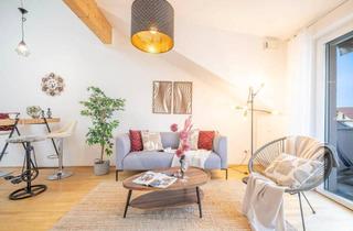 Wohnung kaufen in 5202 Neumarkt am Wallersee, Stilvolle Dachgeschosswohnung mit Dachterrasse und Weitblick in Neumarkt am Wallersee