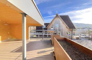 Maisonette mieten in 6830 Rankweil, Rankweil: Wohnen mit Weitblick: Stilvolle 4,5-Zimmer-Maisonette mit XXL-Terrasse, Pergola & Zukunftsoption Büro/Praxis, 1 Garage, 1 Carport-Stellplatz