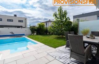 Doppelhaushälfte kaufen in 4063 Rutzing, PROVISIONSFREI - Traumhafte Doppelhaushälfte in Rutzing – mit Pool, Kamin und Garten!