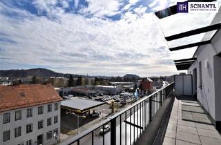 Penthouse kaufen in Schloßberg, 8051 Graz, Ihr Traum-Penthouse in Graz-Gösting wartet! Lassen Sie sich von atemberaubendem Schlossbergblick, einer großzügigen Dachterrasse und Komfort mit Tiefgarage und Kellerabteil verzaubern.