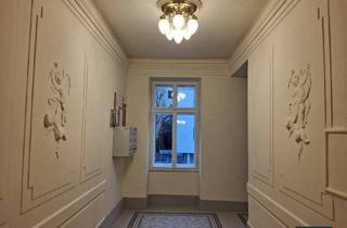Wohnung kaufen in 1130 Wien, Stilvolle Altbauarchitektur, top saniert mit Gartenanteil – Wohnen im Grünen mit ansprechender Infrastruktur!