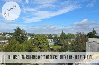 Maisonette kaufen in 1160 Wien, Luxuriöse Terrassen-Maisonette mit fantastischem Grün- und Wien-Blick