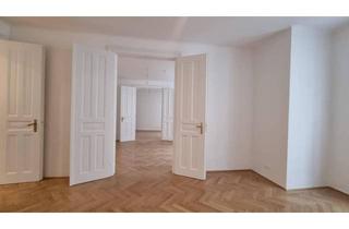 Wohnung mieten in 1010 Wien, Erstbezug nach Sanierung, klassischer Altbau, 5 Zimmer