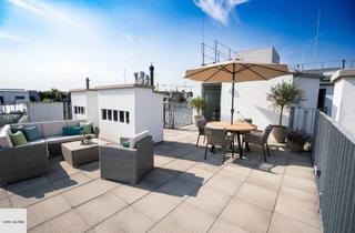 Wohnung kaufen in 1050 Wien, Erstbezugs-Dachgeschosswohnung auf einer Ebene mit großzügiger Terrasse, Privatlift & eigenem Zugang