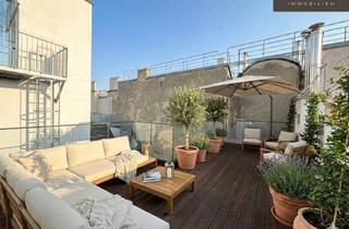 Wohnung kaufen in Czerninplatz, 1020 Wien, Exklusive 4-Zimmer-Dachgeschossresidenz mit sonniger Terrasse und Weitblick
