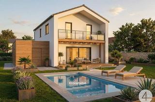Einfamilienhaus kaufen in 4910 Ried im Innkreis, Wohnen wie im Urlaub - Stilvolles Einfamilienhaus im modernen Chalet-Stil Individuell Planbar