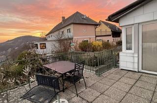 Haus kaufen in Stift Melk / Nibelungengau / Klein-Pöchlarn / Leiben / Lehen / Kaumberg, 3652 Lehen, LEHEN-Donaublick bei Stift Melk gegenüber: zwei Häuser in Hanglage mit Weitblick und viel Potential!