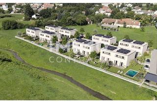 Doppelhaushälfte kaufen in Michael-Sommer-Straße, 7344 Stoob, Naturnah Wohnen am Stoober Bach - Moderne Doppelhaushälfte, schlüsselfertig & provisionsfrei