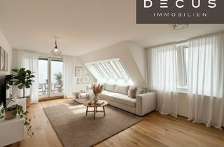 Wohnung kaufen in Czerninplatz, 1020 Wien, Stilvolle 3-Zimmer-Dachgeschosswohnung mit ruhiger Terrasse im Herzen der Leopoldstadt