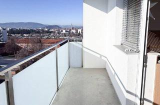 Wohnung kaufen in Hans-Brandstetter-Gasse, 8010 Graz, Lichtdurchflutete 3-Zimmer-Wohnung mit atemberaubendem Ausblick an der Grenze zwischen St.Leonhard und St. Peter Graz