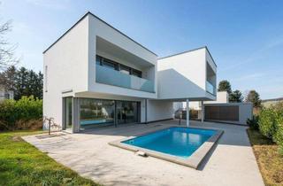 Villen zu kaufen in 3434 Tulbing, Erstbezug! Moderne Architekten-Villa mit Pool in Tulbing