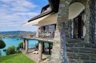 Villen zu kaufen in 9081 Reifnitz, Villa am Wörthersee in spektakulärer Seeblicklage mit Schwimmhalle