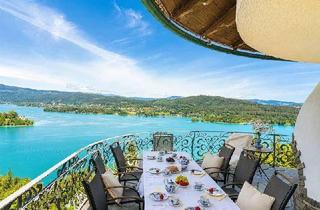Villen zu kaufen in 9081 Reifnitz, Villa am Wörthersee in spektakulärer Seeblicklage mit Schwimmhalle