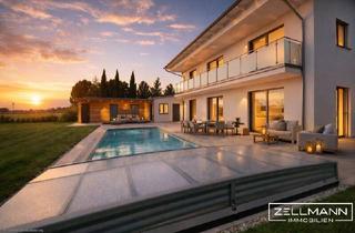 Villen zu kaufen in 7122 Gols, GOLS beim Neusiedler See | ERSTBEZUG | exklusive Villa mit Pool, Sauna & großem Garten | ZELLMANN IMMOBILIEN