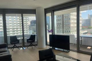 Wohnung mieten in 1220 Wien, Erstbezug-2 Zimmer Mietwohnung mit 22m² Balkon- DANUBE FLATS –10. Stockwerk-Exklusives Wohnen im höchsten Wohnturm Wiens!