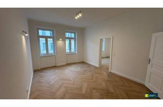 Wohnung kaufen in 1150 Wien, Großzügiger Altbaucharme trifft moderne Sanierung – 3,5-Zimmer-Erstbezug mit Balkon.