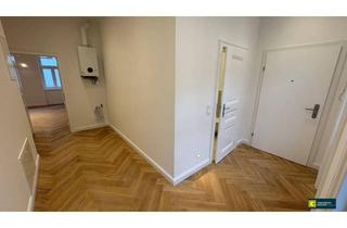 Wohnung kaufen in 1150 Wien, Ideal für Stadtliebhaber: Lichtdurchflutete Altbauwohnung mit Balkon.