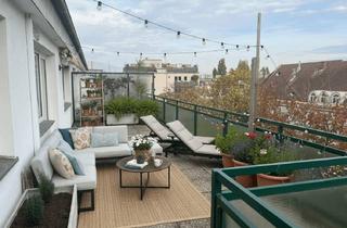 Wohnung kaufen in Brüßlgasse 36, 1160 Wien, Exklusive Dachgeschosswohnung mit 40 m² Süd/Ost-Terrasse & Balkon - Ruhelage nahe Thaliastraße