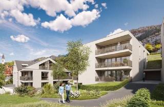 Wohnung kaufen in 6840 Götzis, IHR Wohntraum in Hanglage I 2-, 3- und 4-Zimmer-Garten-Terrassen- und Dachgeschosswohnungen in Götzis-Steig 18 entstehen für SIE in diesem Moment