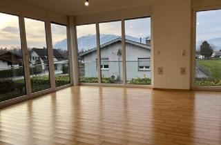 Wohnung mieten in 6842 Koblach, Terrassenwohnung 60m² mit 43 m² Terrasse, 4,5 m² Abstellraum, Parkplatz und Carport.