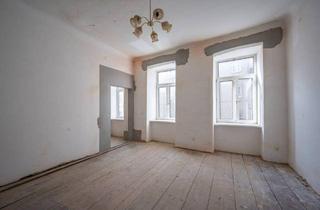 Wohnung kaufen in 1120 Wien, ++NEU++ Für Bastler: 2-Zimmer Altbau-Wohnung (sanierungsbedürftig) - gut adaptierbarer Grundriss