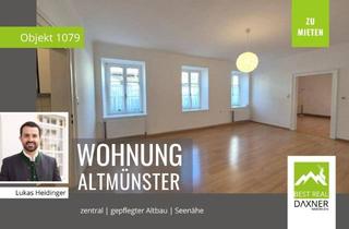 Wohnung mieten in 4813 Altmünster, Gepflegte Altbauwohnung in Zentrums- und Seenähe