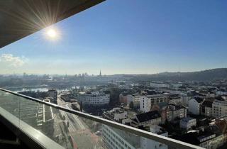 Wohnung mieten in Wildbergstraße, 4040 Linz, Exklusive 3-Zimmer-Wohnung im Bruckner Tower mit traumhaftem Linz-Panoramablick