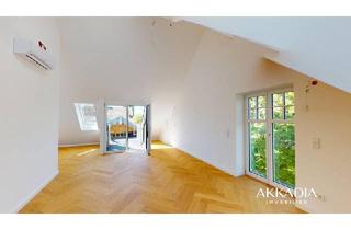 Wohnung kaufen in Münichreiterstraße, 1130 Wien, Traumhafte Dachwohnung im Hietzinger Cottage I Altbaujwel