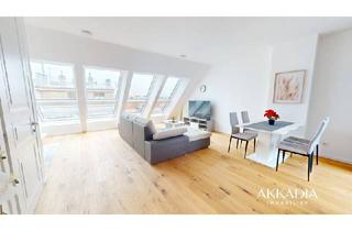 Maisonette kaufen in 1090 Wien, Penthouse-Feeling | Familientraum im Dachgeschoß | Zwei Terrassen