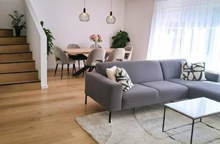 Haus kaufen in Schwechat, Wien, Hainburg, 2460 Bruck an der Leitha, Modernes Massivhaus mit exklusiver Möblierung, Keller, Terrasse, Gartenhütte & Stellplätzen