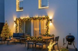 Haus kaufen in Schwechat, Wien, Hainburg, 2460 Bruck an der Leitha, Modernes Massivhaus mit exklusiver Möblierung, Keller, Terrasse, Gartenhütte & Stellplätzen