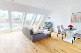 Maisonette kaufen in 1090 Wien, Penthouse-Feeling | Familientraum im Dachgeschoß | Zwei Terrassen