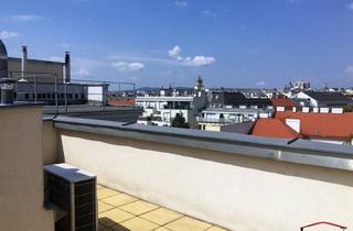 Wohnung mieten in Linke Wienzeile, 1060 Wien, Traumhafte, große Dachterrassenwohnung nahe der Mariahilfer Straße (Mietbeginn 01.03.2026)