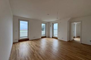 Wohnung mieten in Khuenweg, 1220 Wien, Wohnen beim Mühlwasser-absolute Grünruhelage-2-Zimmer Dachgeschoss-Neubau/Erstbezug-Terrassen-Aircondition