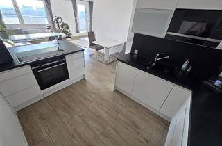 Wohnung kaufen in 1210 Wien, **FERNBLICK + ABSOLUTER FAMILIENTRAUM + Neubau + Klimaanlage + DAN Küche + 5 Zimmer, sonnige Dachgeschosswohnung im 9ten Stock + 2 Dachterrassen 52m²**