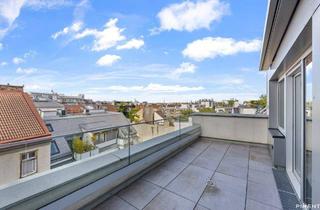 Wohnung kaufen in Castelligasse 26, 1050 Wien, Traumhafte 4-Zimmer-Dachgeschosswohnung mit 2 Terrassen & Blick auf den Stephansdom