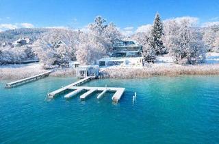 Wohnung kaufen in 9201 Krumpendorf, Premium-Seewohnung mit großem Strandbereich und Bootsliegeplatz am Wörthersee