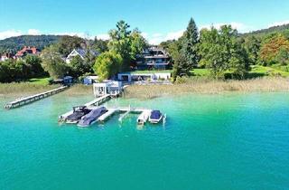 Wohnung kaufen in 9201 Krumpendorf, Premium-Seewohnung mit großem Strandbereich und Bootsliegeplatz am Wörthersee