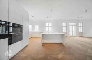 Wohnung mieten in 1190 Wien, Großzügige Altbau-Residenz mit Balkon, Loggia & drei En-Suite-Bädern