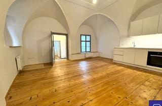 Wohnung mieten in Marktplatz, Wehrturm, 2380 Perchtoldsdorf, Erstbezug provisionsfrei: Toprenovierter 48m² Altbau mit Einbauküche im Renaissance-Juwel!