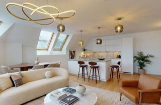 Maisonette mieten in Spittelau, 1190 Wien, Dachgeschosstraum mit Weitblick