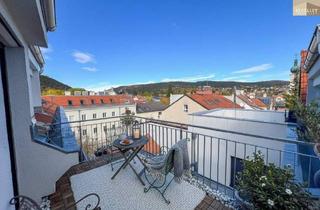 Wohnung kaufen in 2500 Baden, Großzügige Dachgeschosswohnung mit Stil & Weitblick in Baden